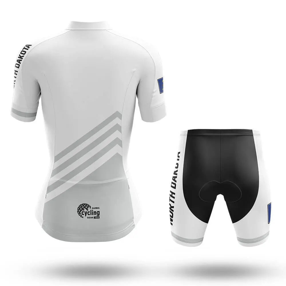 North Dakota S4 White - Women - Cycling Kit