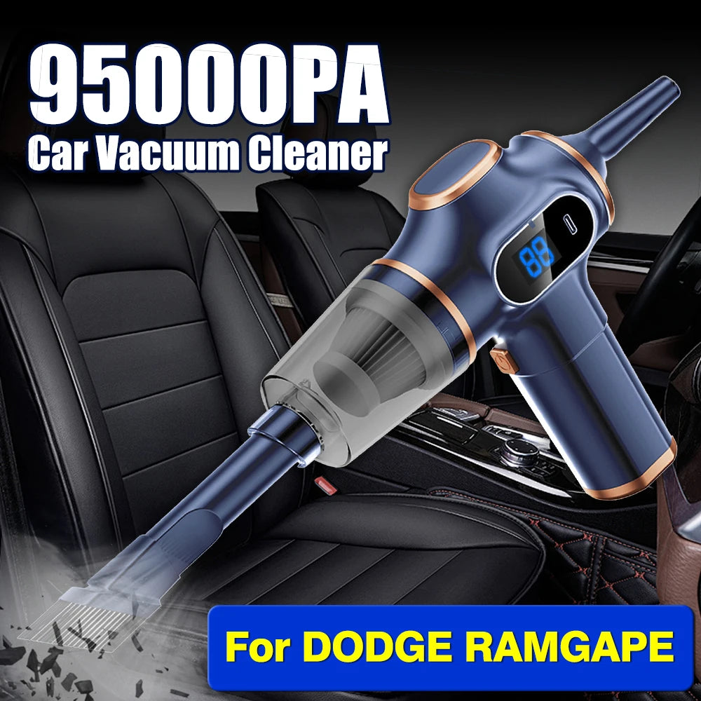 1 Set Car Mounted Vacuum Cleaner High-power Dual-Purpose Vacuum Cleaner Large Suction Cleaning Tool For DODGE RAMGAPE