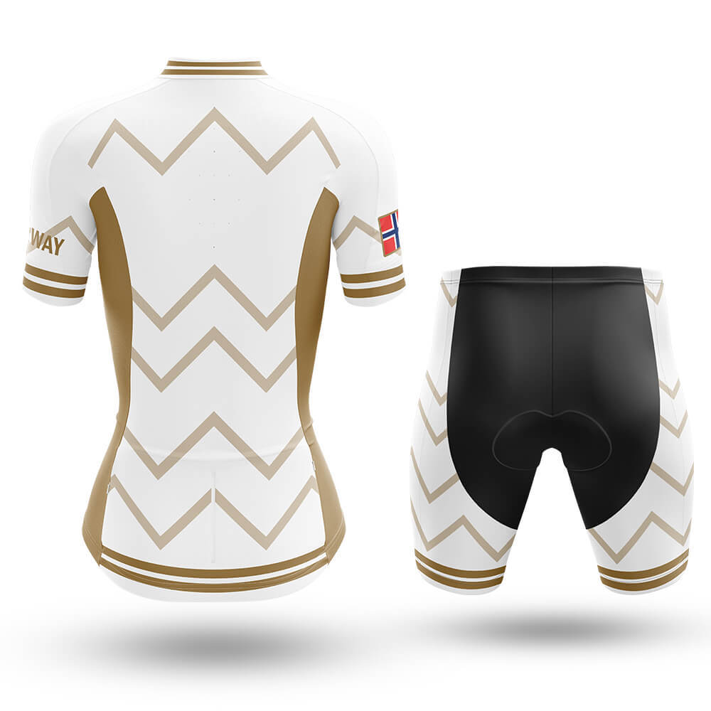 Norway - Women V17 - White - Cycling Kit